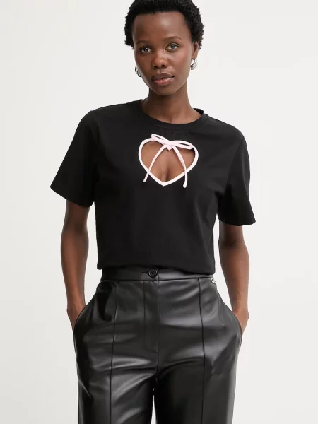 Silvian Heach tricou pentru femei din cu KHERNA negru