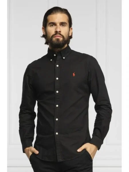 POLO RALPH LAUREN cămașă negru