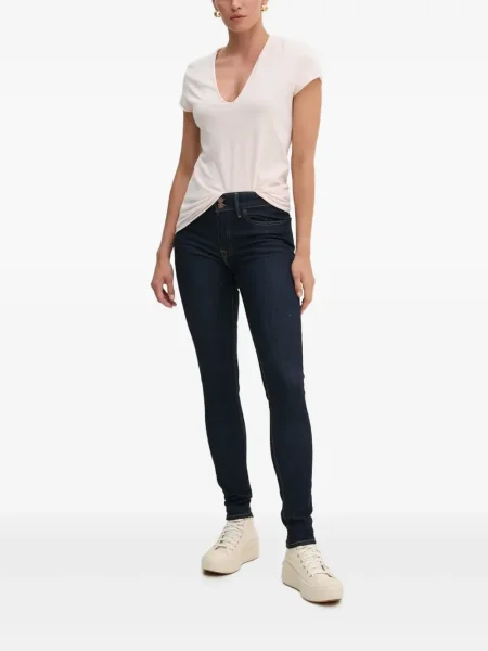 Дънки Levi's® от рипсено кадифе с качулка черно
