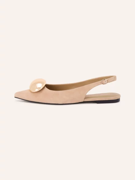 Jeffrey Campbell Baleriny Sling Tactful beige beżowe