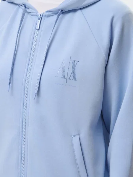 Светр Armani Exchange блакитний