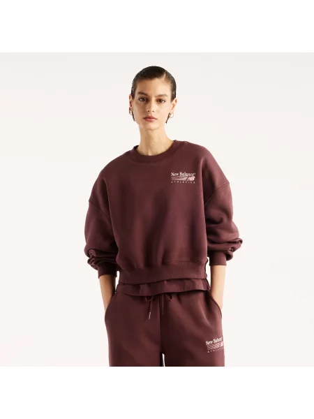 Bluza New Balance – bordowa