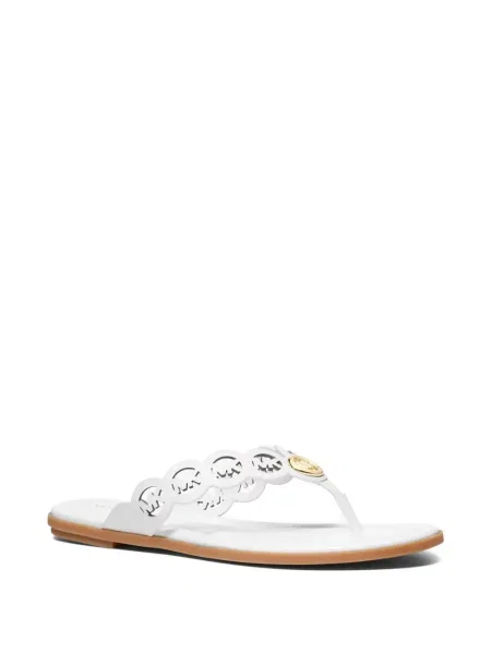 Sandale Michael Michael Kors cu model floral cu aplicații negru