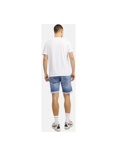 Jack & Jones Szorty Mężczyzna S Jeansy niebieski