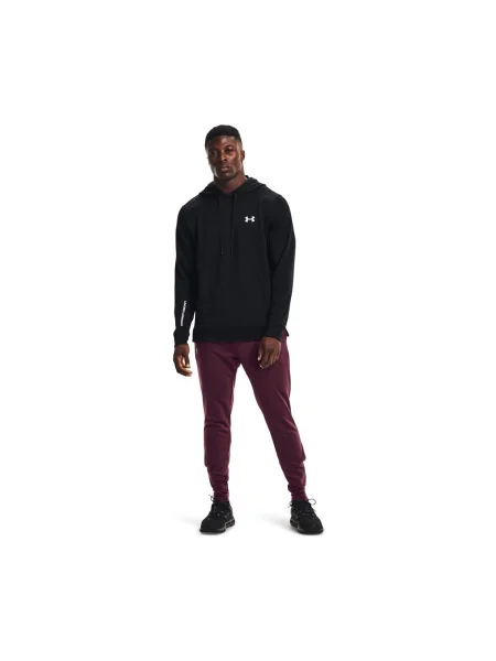Geacă Under Armour din material terry negru