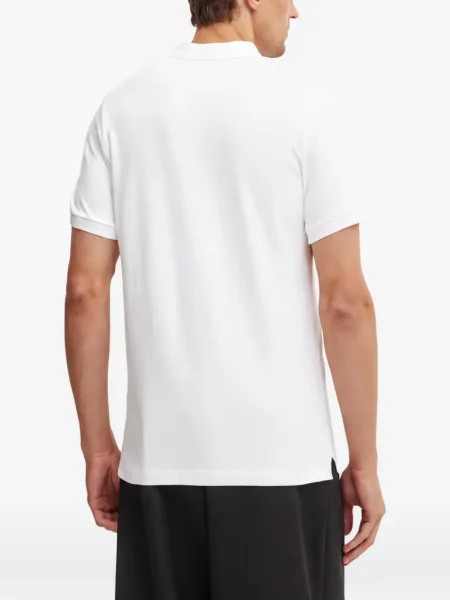 Scurt tricou polo Marc O'polo alb