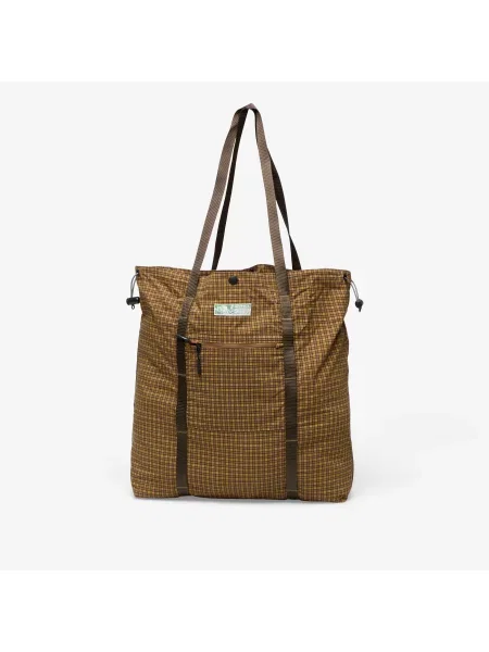 Torba Gramicci Utility Tote Bag Brown Check Universal brązowa