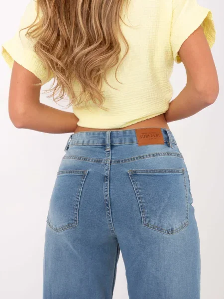 Pantaloni Sublevel albastru