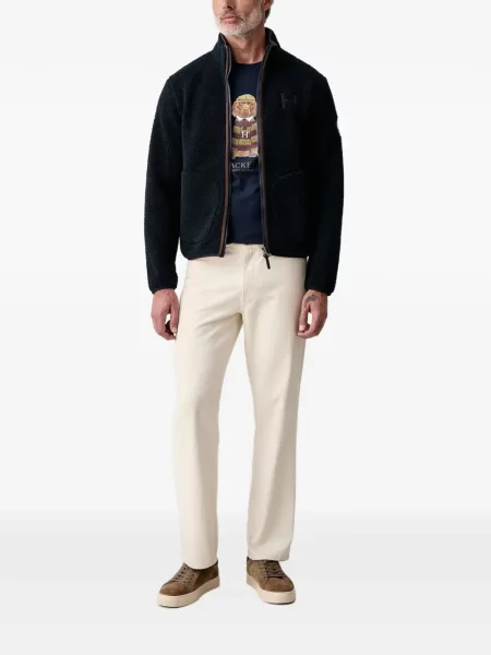 Geacă Hackett London din fleece albastru