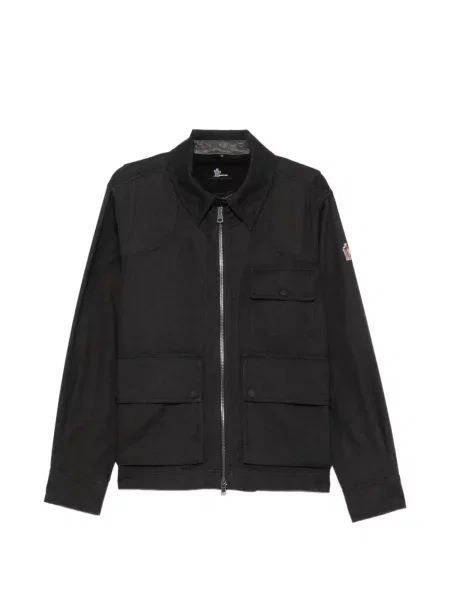 Geacă cămașă Moncler Grenoble negru