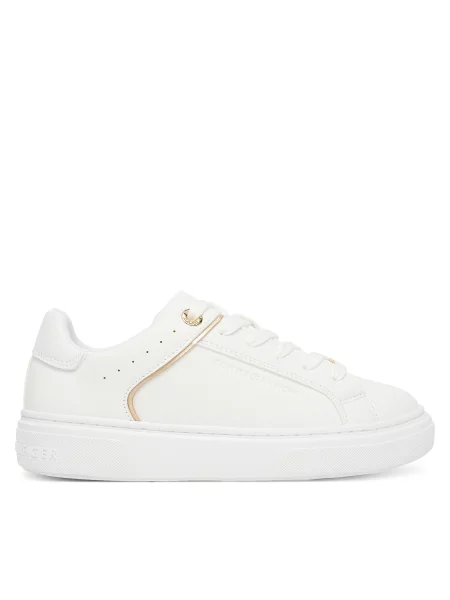 Tommy Hilfiger Tenisice Low Cut Lace Up Sneaker D bijela