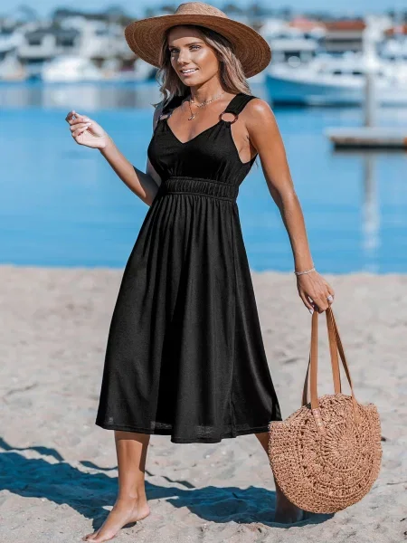 Сукня міді Cupshe чорний