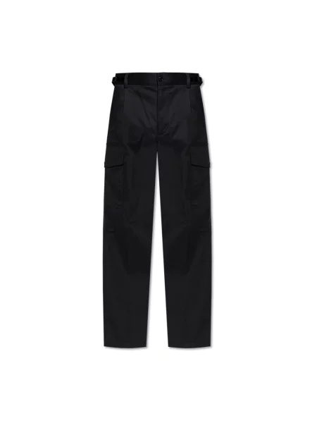 Spodnie cargo Moncler czarne