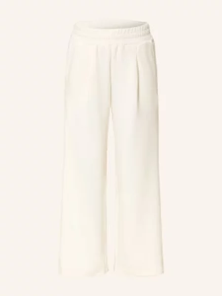 Varley Spodnie Treningowe The Extra Wide Leg Pant weiss