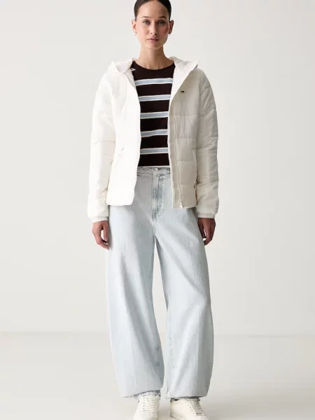 Tommy Jeans prošivena jakna za žene bež