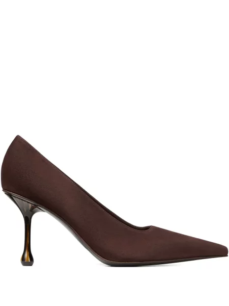 Pantofi cu toc Jimmy Choo maro