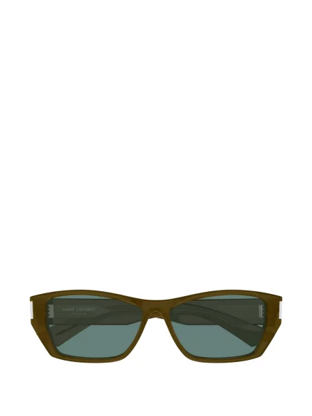 Okulary przeciwsłoneczne Saint Laurent Eyewear brązowe