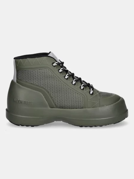 Черевики Moon Boot MB LUNA TREK MID NYLON зелений