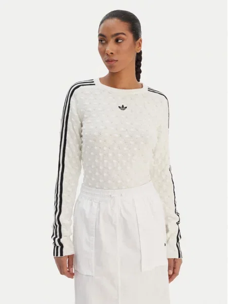 Adidas Pulover Solid Spike Écru