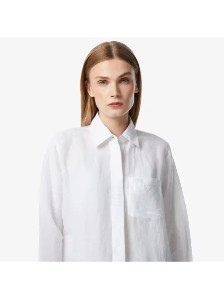 Рубашка Lacoste белая