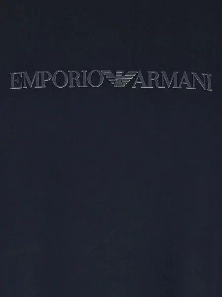 Μπλούζα Emporio Armani με σχέδιο μπλε