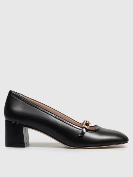 Кожаные туфли Stuart Weitzman черные