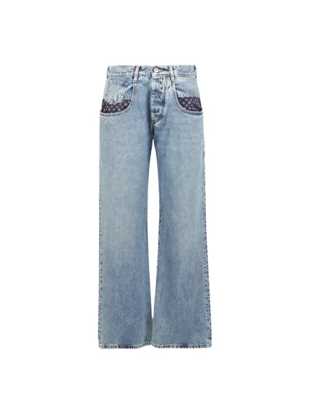 Jeansy Maison Margiela niebieskie