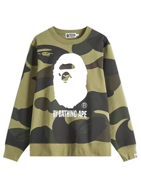 Bluza nierozpinana A Bathing Ape® zielona