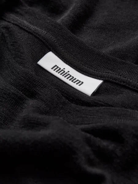 Lung tricou Minimum negru