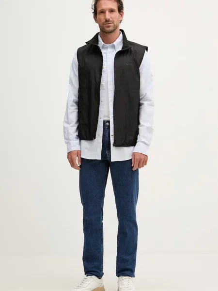 Barbour srajca Striped Oxtown Tailored Shirt modra