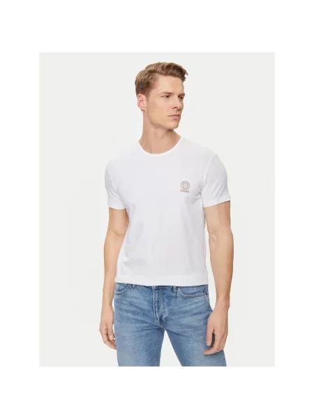 Versace T-Shirt Medusa Slim Fit λευκό