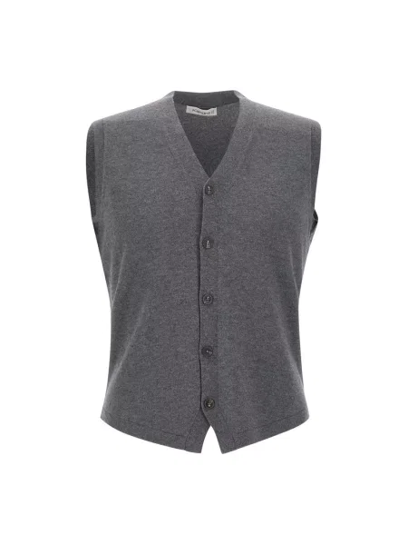 Sweter Kangra wełniany szary
