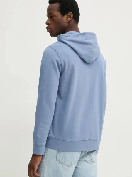 Levi's hanorac de barbati cu glugă neted albastru