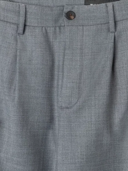 Pantaloni White Sand conici alb