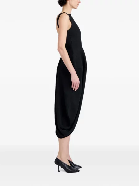Rochie Proenza Schouler drapată negru