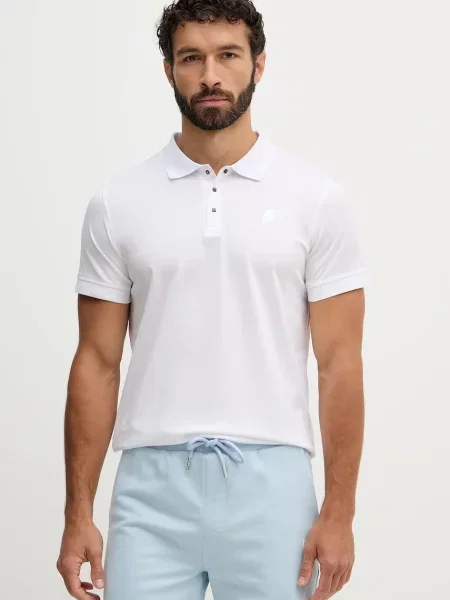 Karl Lagerfeld polo tričko bílé