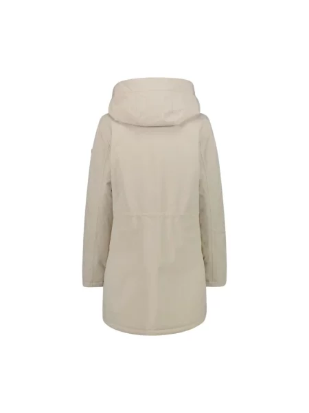 Parka Cmp z kapturem beżowa