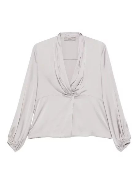 Top D.exterior drapat gri