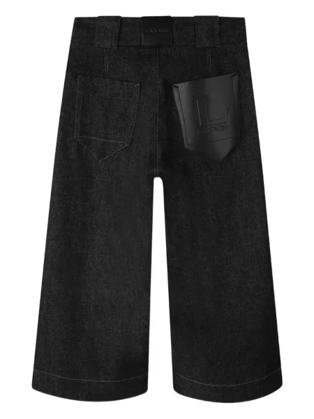Spodnie dziecięce Lanvin Enfant niebieskie