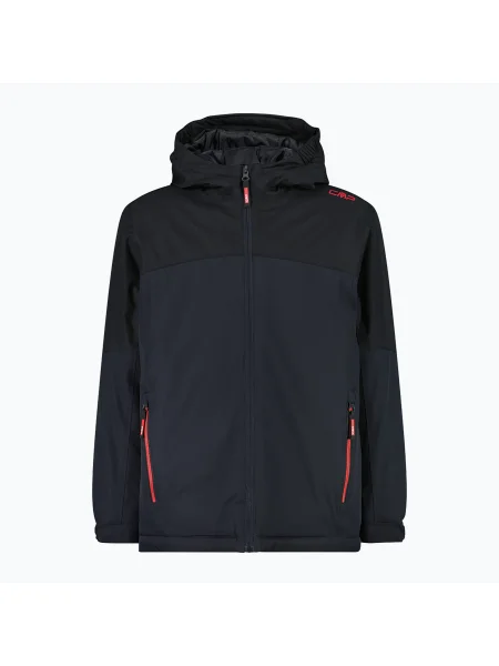 Gyerek softshell dzseki CMP Fix Hood anthracite/black. Méret: fekete