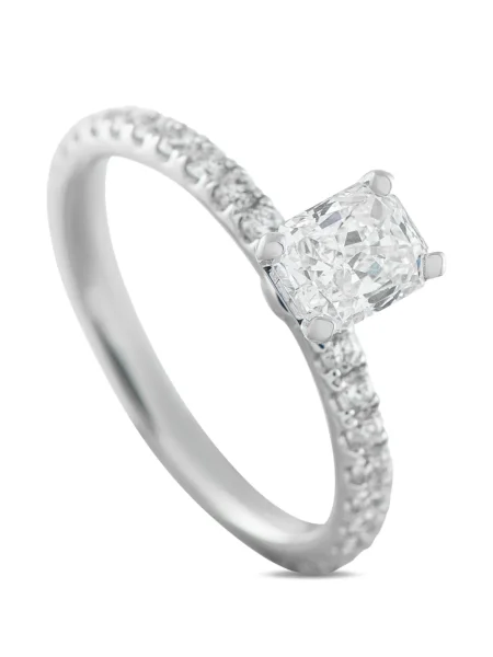 Aur alb diamant inel Lb Exclusive alb