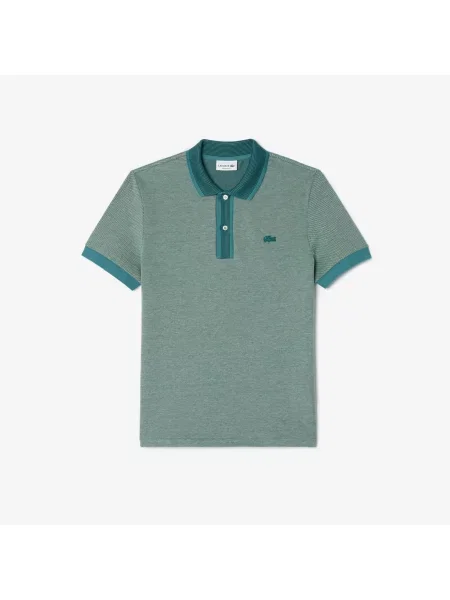 Поло Lacoste зеленое