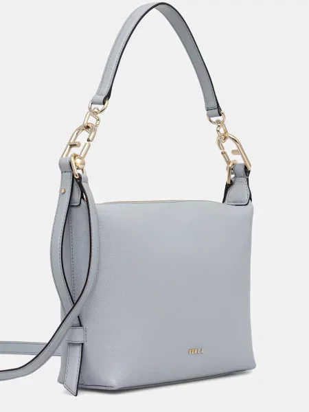 Кожаная сумка хобо Furla