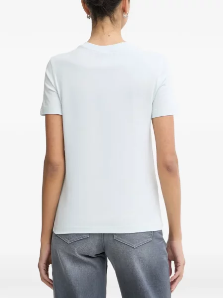 Tricou Diesel cu imagine albastru