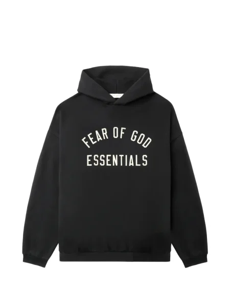 Hanorac cu glugă Fear Of God Essentials negru