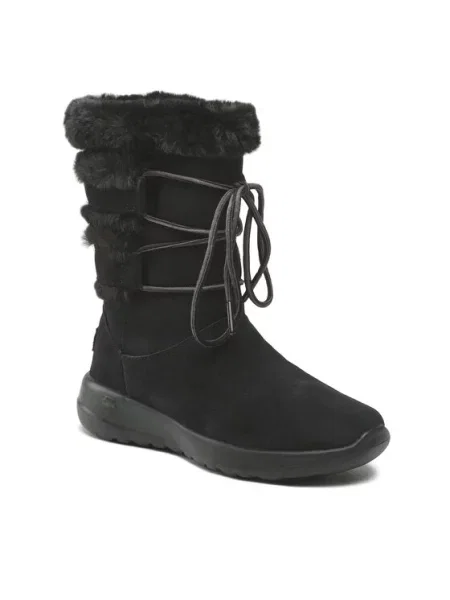 Škornji Skechers črna