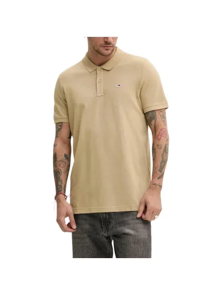 Tommy Jeans Tricou polo bej