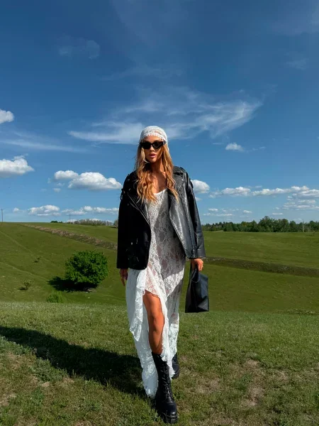 Сукня міді Milirud білий