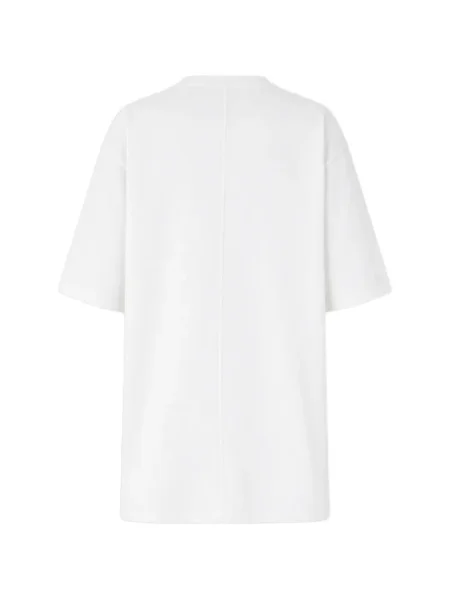 Grafic tricou Rick Owens alb