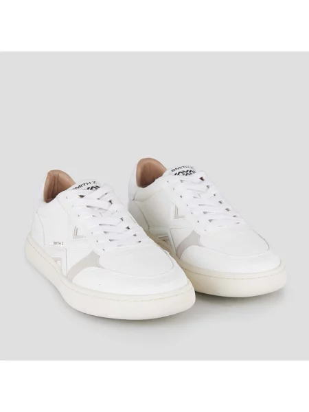 Pantofi Alexander Smith alb